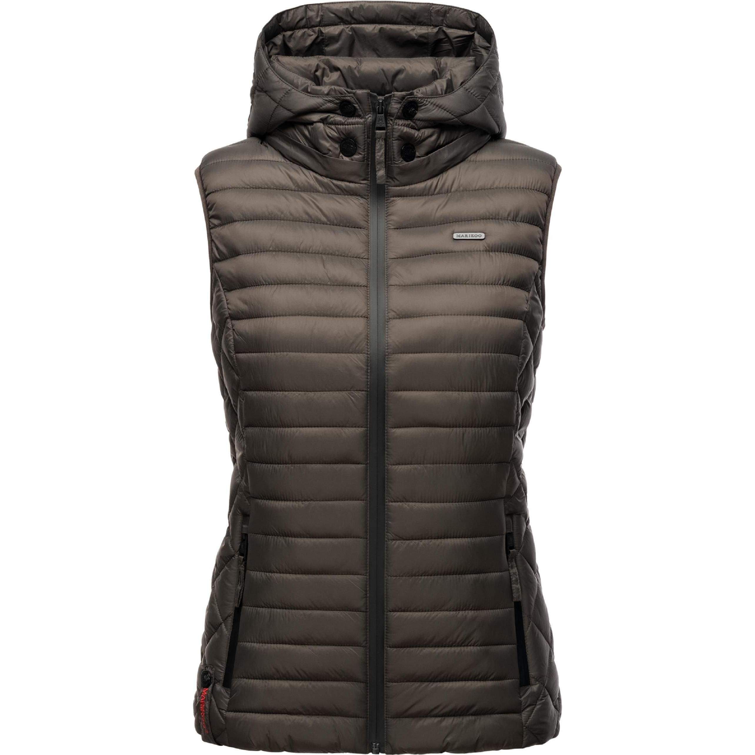 Marikoo, Damen, Weste, Hasenpfote, Grau, (M)