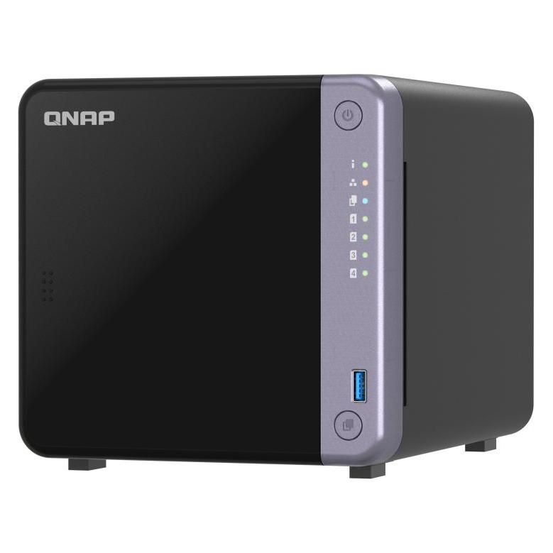 QNAP 4-bay 3.5" desktop NAS AL524 4C 2.0GHz, NAS, Schwarz