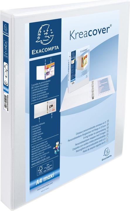 Actual product image Exacompta Kreacover ring binder (A4, 47 mm, 1 Piece)