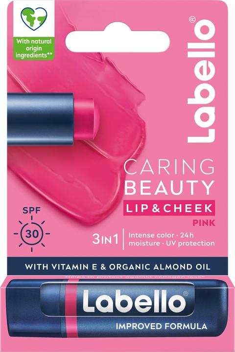 LABELLO Caring Beauty, Pink (Lippenbalsam)