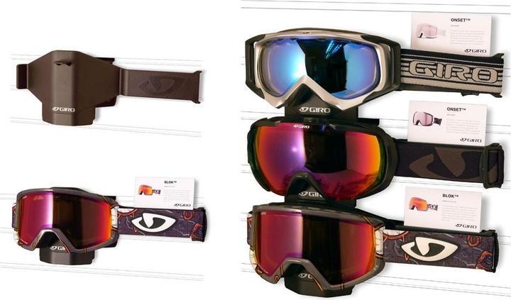 Image du produit MGA Poignée pour Exposition Goga Giro/Bell (Space Wall Monting System) Set 6 PCs Noir