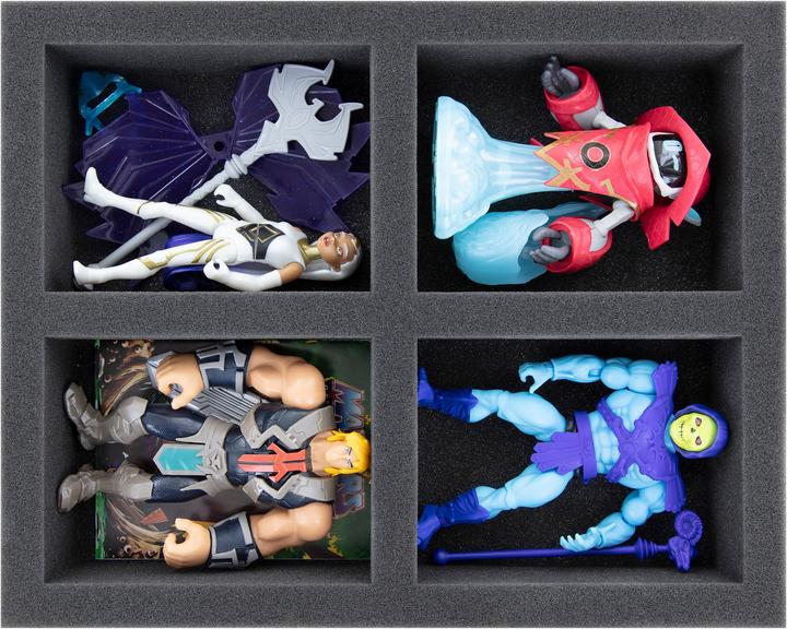 Produktbild Feldherr Lagerbox DSLB310 für Masters of the Universe Action Figuren - 40 Fächer (Karton, Schaumstoff)