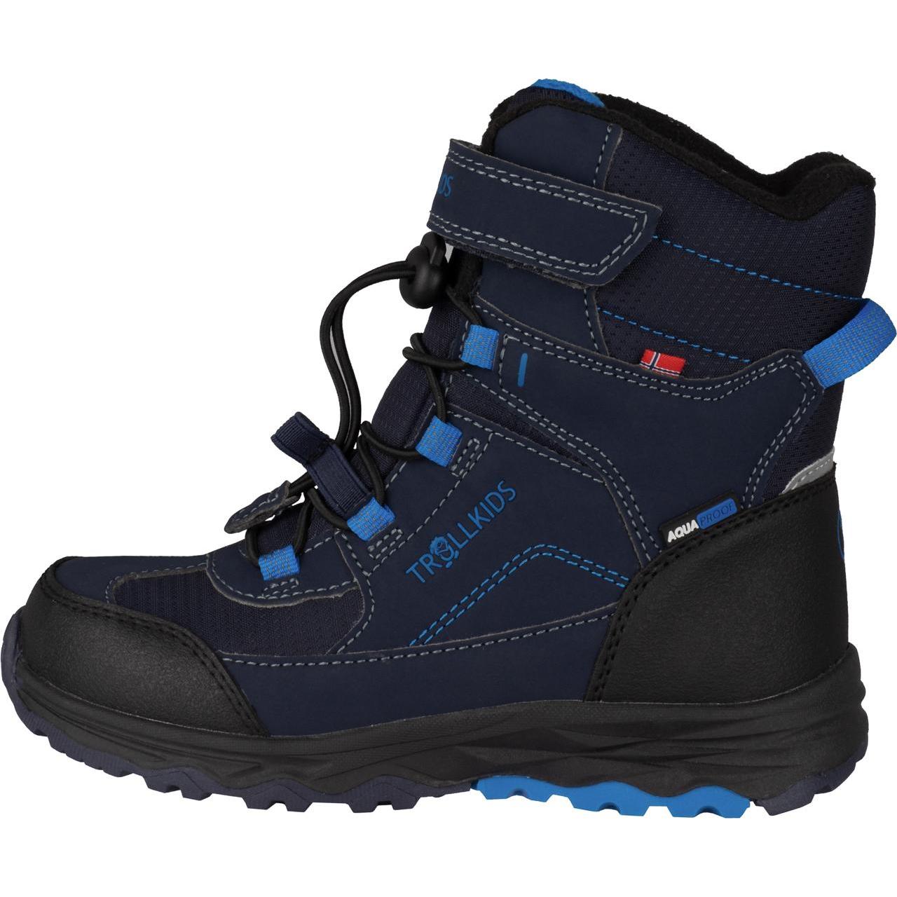 Trollkids, Unisex, Boots + Stiefel, Kid's Hafjell Winter Boots XT, Blau, (37)