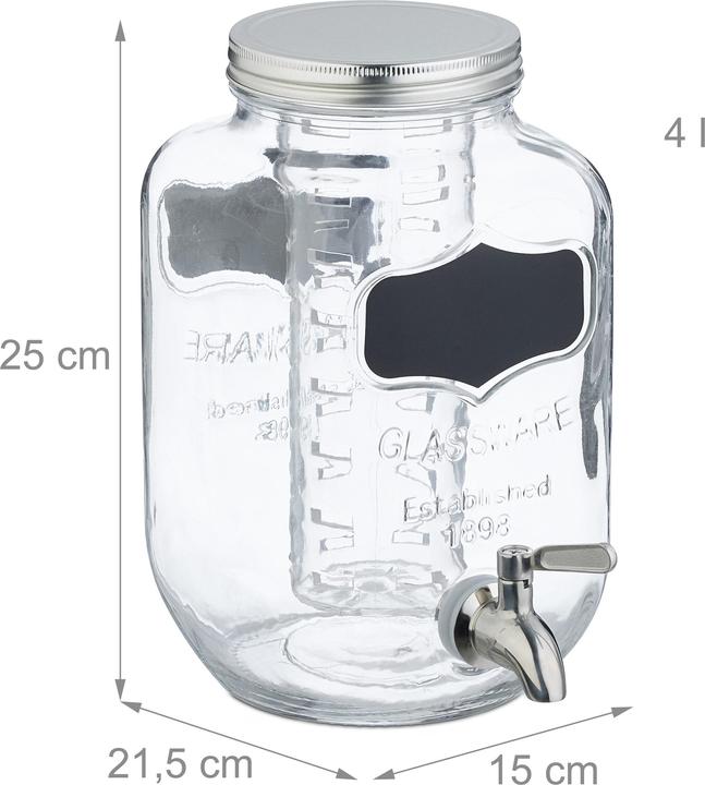 Actual product image Relaxdays Drink dispenser