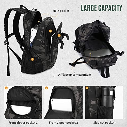 Produktbild Only-Bags.Store Taktischer Rucksack Schultasche Militär Schulranzen Tagesrucksack wasserdicht Mini Erwachsene (25 l)