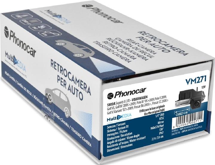 Image du produit Phonocar Caméra de recul VW