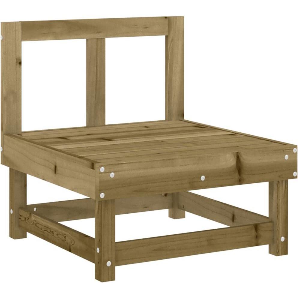 Thumbnail - VidaXL, Gartenlounge, Garten-Mittelsofa Kiefernholz Imprägniert,Material