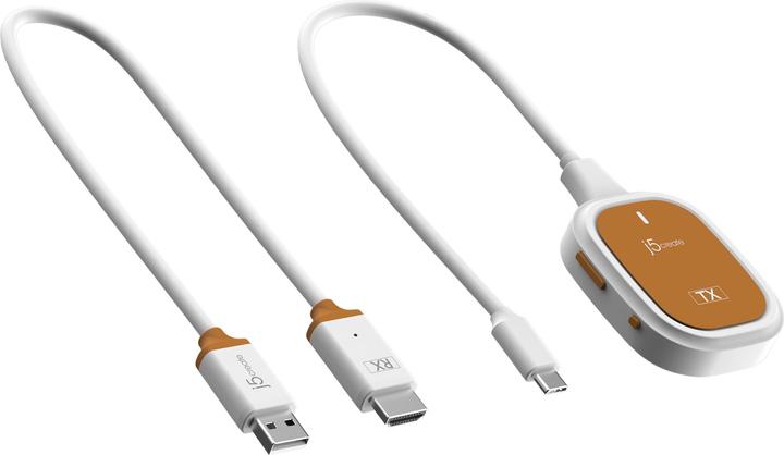 Image du produit j5Create Screencast Fhd USB-C Wireless (15 m, HDCP, HDMI 1)
