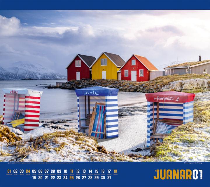 Actual product image Verrückte Welt Kalender 2026 (54 x 48 cm)