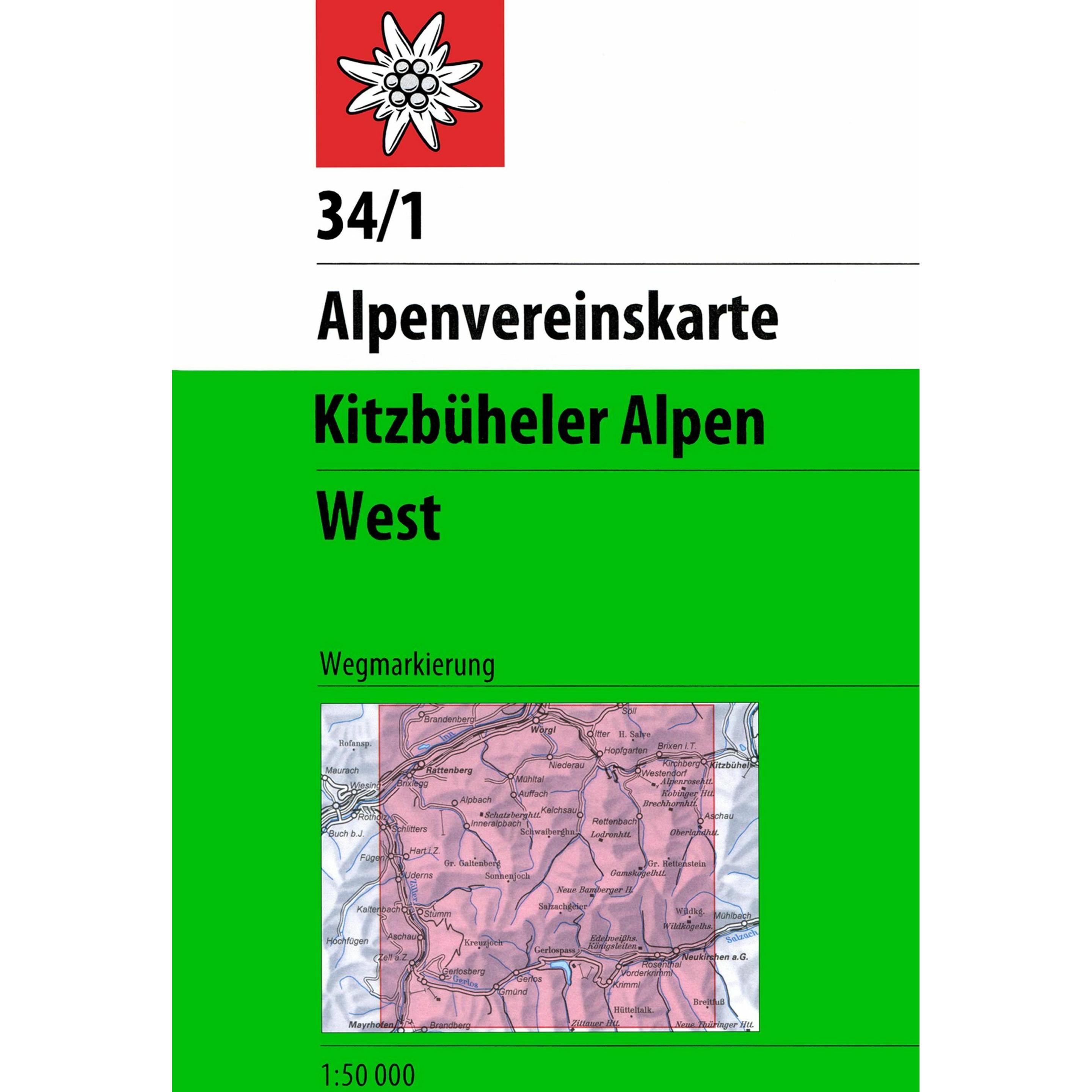 DAV - Deutscher Alpenverein Kitzbheler Alpen West 341 (40531716)