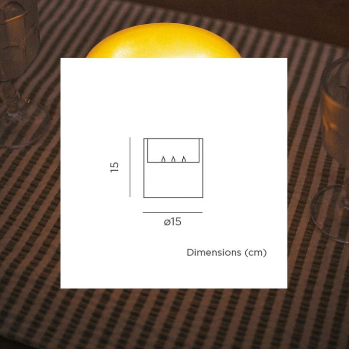 Image du produit Newgarden New Garden DOLO CANDLE 3 WICKS (1 x)