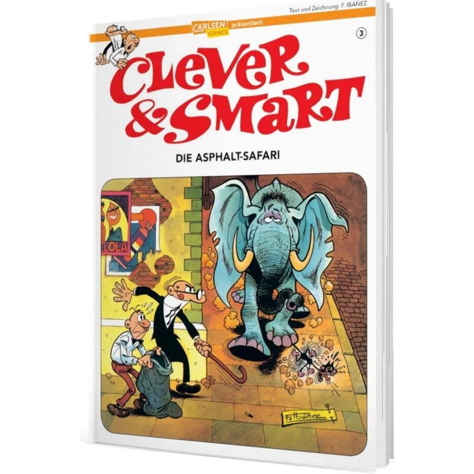 Thumbnail - Clever und Smart 3: Clever & Smart, Band 3, Belletristik von Francisco Ibáñez