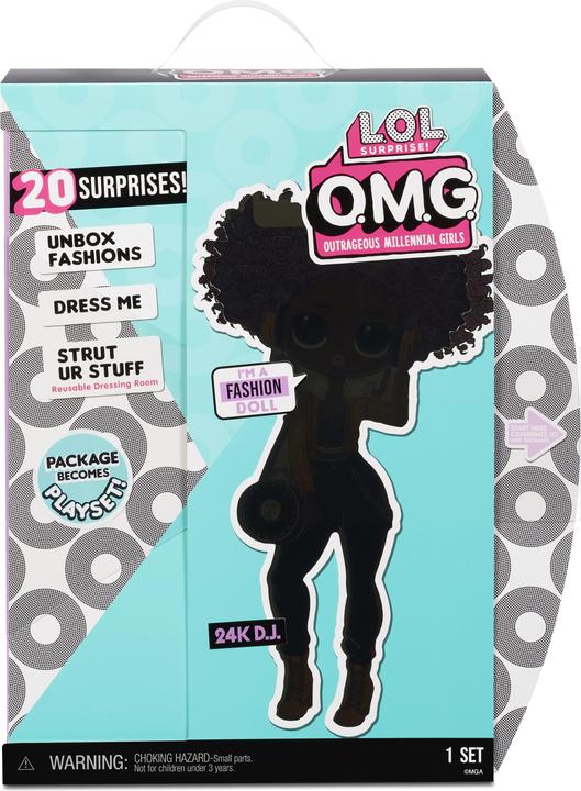 Produktbild MGA L.O.L. Surprise OMG 3.8 Doll 24K D.J.