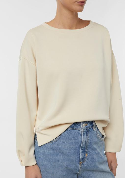 Produktbild Comma Sweatshirt Sweatshirt mit modernem Arm und Falten Detail (46)