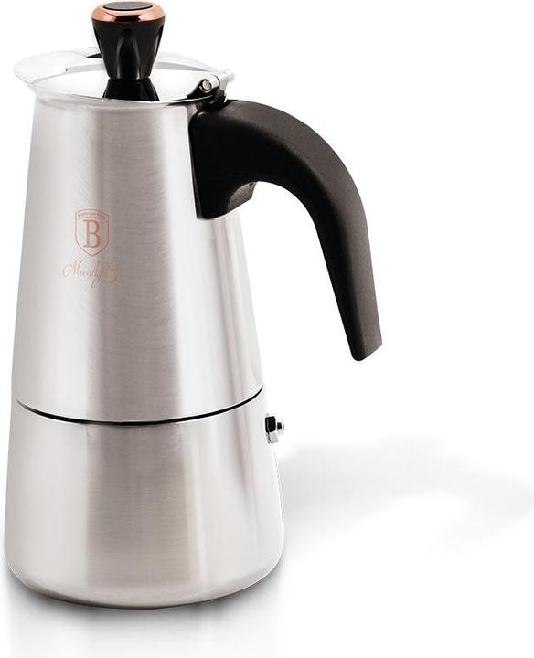 Produktbild BerlingerHaus BH/6767 Manuelle Kaffeemaschine Mokka-Kanne Edelstahl