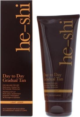 Actual product image He-Shi Gradual Tan Moisturiser Day to Day Medium Tanning Lotion - Natural Self (Self tanning foam)
