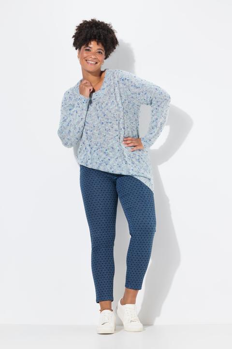Produktbild Janet & Joyce Jeggings, Slim Fit, Minimal-Print, Gesässtaschen (54)