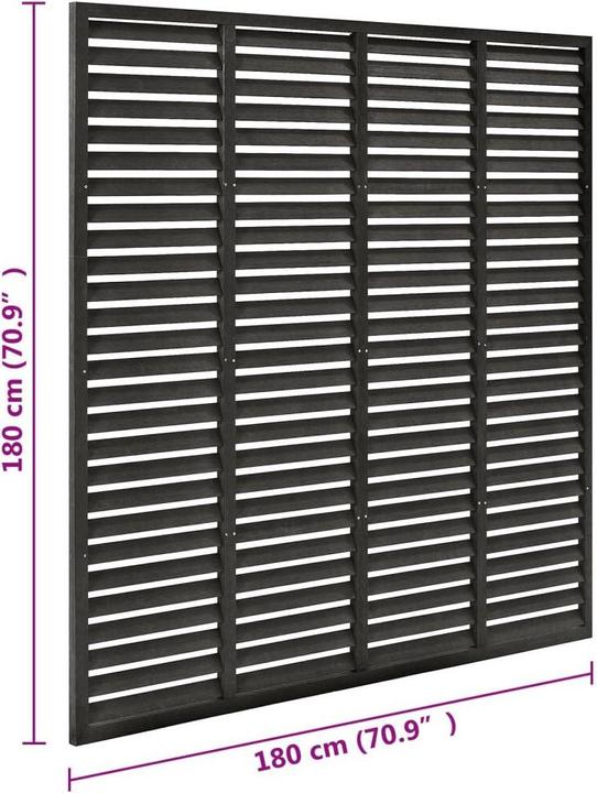 Image du produit vidaXL Lamellenzaun
