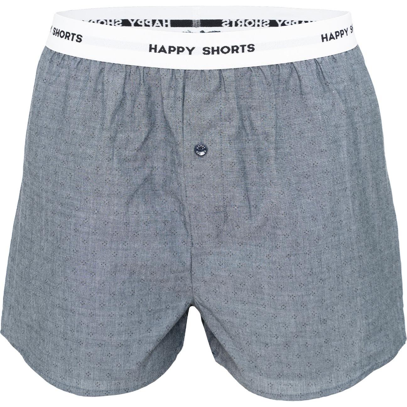 Thumbnail - Happy shorts, Herren, Unterhosen, Web-Boxershorts Casual Bequem sitzend, Mehrfarbig, (XXL, 3er Pack)