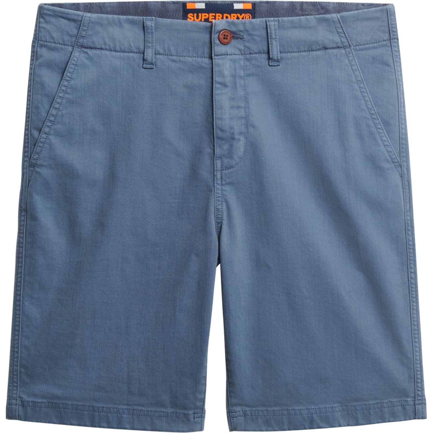 Superdry, Herren, Shorts, Officer, Blau, (36)