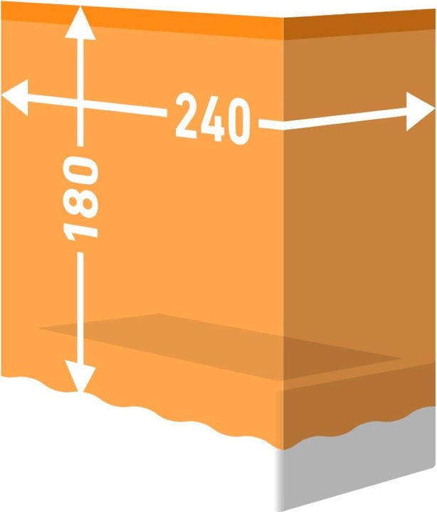 Image du produit Diaqua Tenda da doccia tessile Scuby (240 x 180 cm)