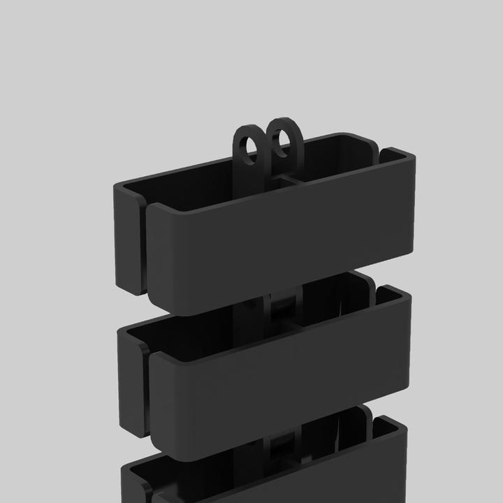 Produktbild BMB Beschläge BMB FLEXIT RT 2, Kabelführung für höhenverst. Arbeitsplätze (Kabelkanal, 135 cm)