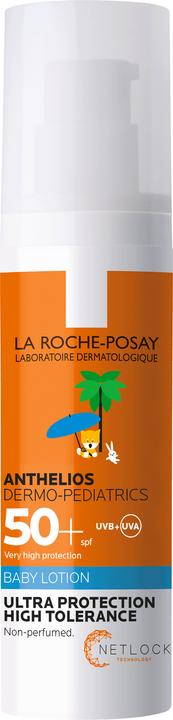 Actual product image La Roche Posay Anthelios Dermo-Kids Baby Milk Nourishing Sun Protection Milk (Suntan lotion, SPF 50+, 50 ml, 86 g)