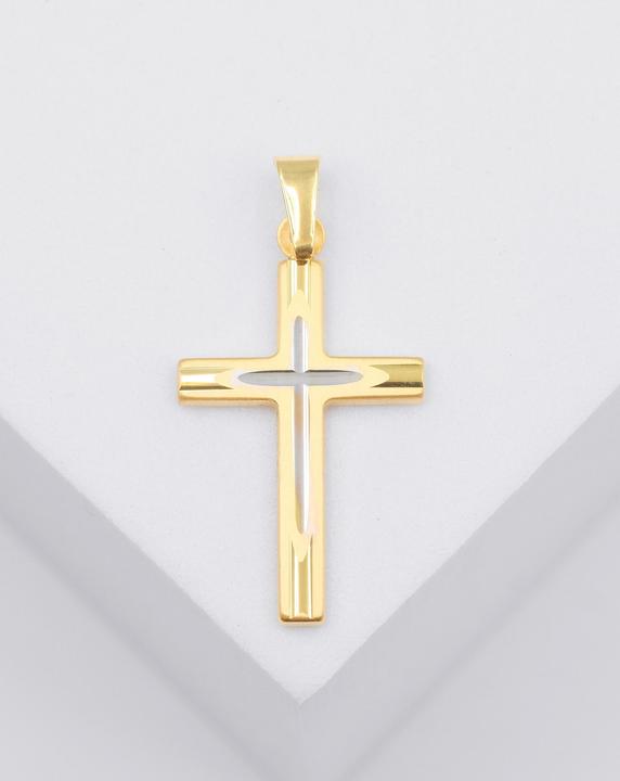 Image du produit Muau Croix (Or jaune, Or blanc)