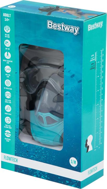 Image du produit Bestway Flowtech Snorkel Mask S/M (2025/2024/2023)