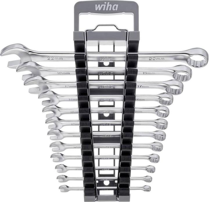 Immagine prodotto Wiha 45321 Set di chiavi combinate 13 pezzi 6 - 22 mm (19 mm, 6 mm, 12 mm, 14 mm, 22 mm, 10 mm, 7 mm, 17 mm, 11 mm, 8 mm, 9 mm, 13 mm)