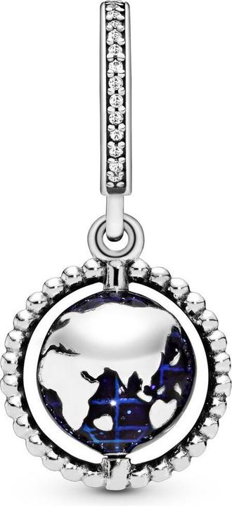 Image du produit Pandora Globe tournant (Argent 925, Perle)