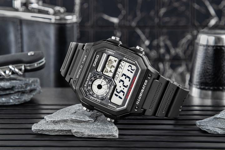 Produktbild Casio Ae-1200wh-1avef (Digitaluhr, 43 mm)