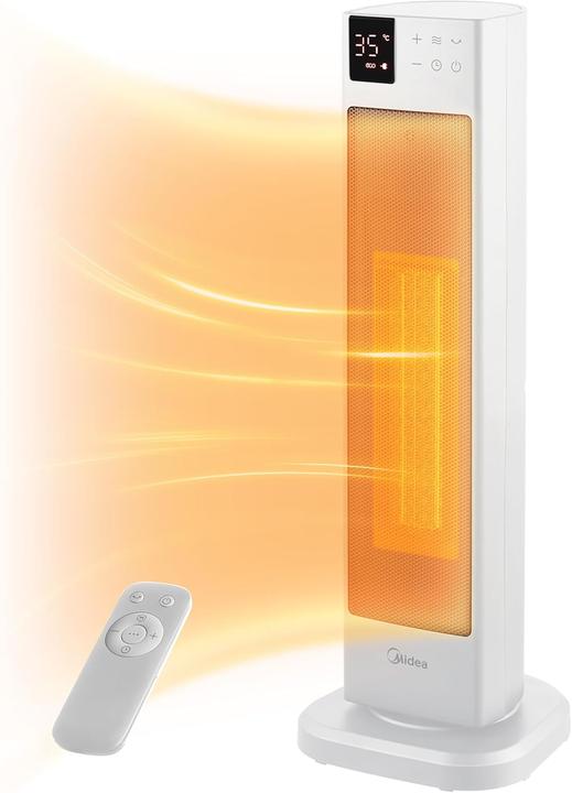 Produktbild Midea Energiesparender PTC-Keramik-Heizlüfter mit Fernbedienung (2000 W)