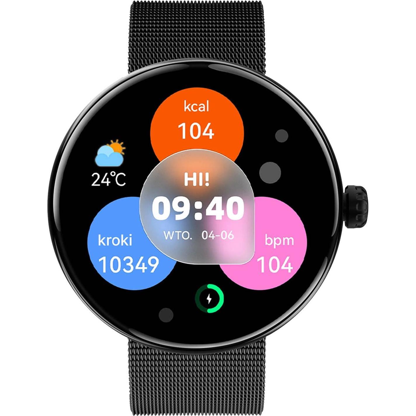 Thumbnail - Forever Smartwatch Forevive 5 SB-365 schwarz, Smartwatch