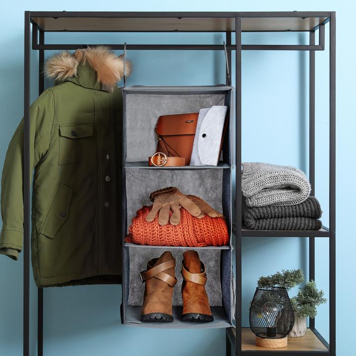 Actual product image Relaxdays hanging-wardrobe-storage