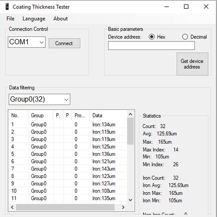 Produktbild PCE Instruments Lackdickenmessgerät