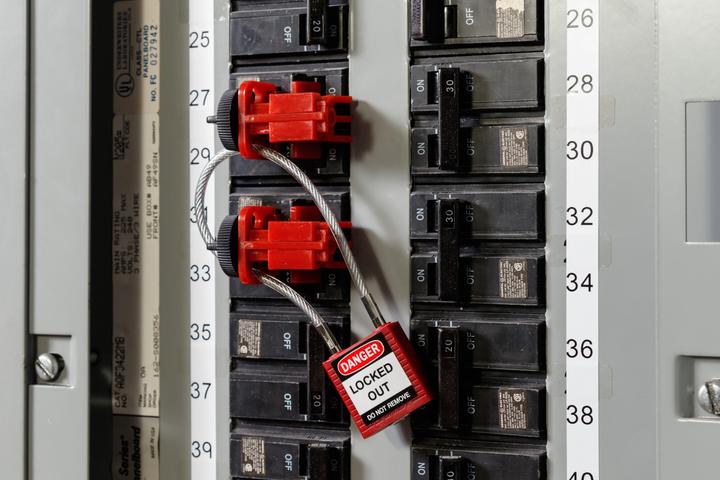 Produktbild Brady SafetyPadlocks-CompactCable Keyed Red