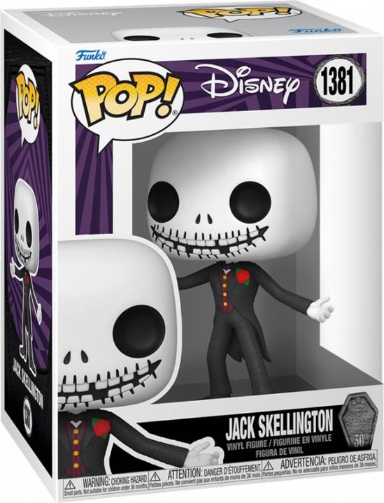Produktbild Funko L'ETRANGE NOEL DE MONSIEUR JACK 30TH - POP Disney N°1381 - Formal Jack