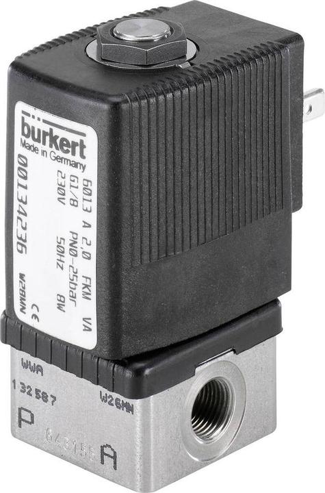 Produktbild Bürkert Direktgesteuertes Ventil 126082 6013 24 V/AC G 1/4 Muffe Nennweite (Gehäuse)