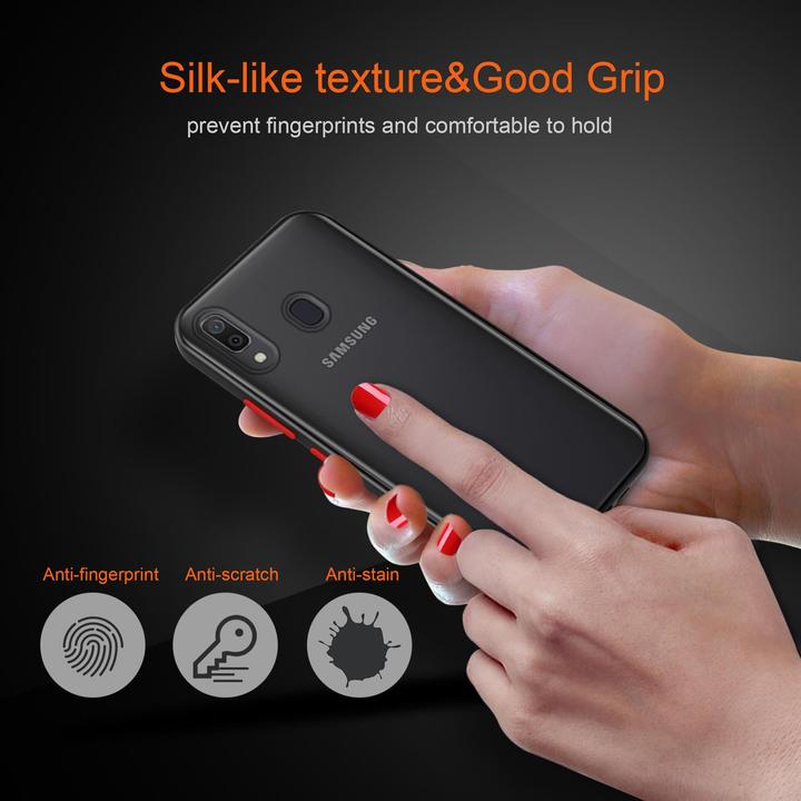 Image du produit Cadorabo Couverture mate hybride (Samsung Galaxy A20, Samsung Galaxy M10s, TCL A30)