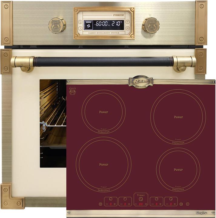 Ivory coloured glass Glass, Metal mouldings - Antique Gold