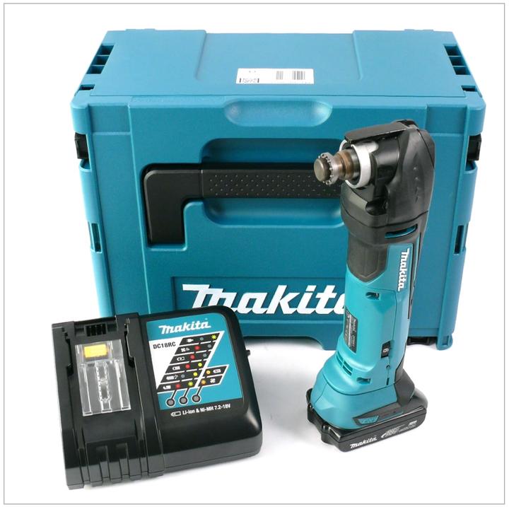 Immagine prodotto Makita DTM 51 RY1J 18V Utensile multifunzione a batteria in valigetta Makpac + 1x Batteria BL 1815 1