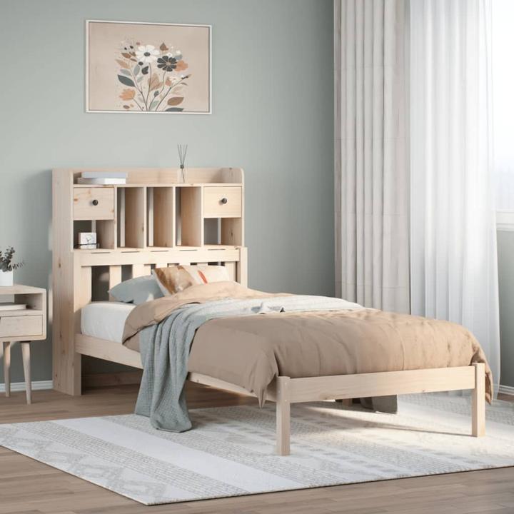 Produktbild vidaXL Bücherregalbett (75 x 190 cm)