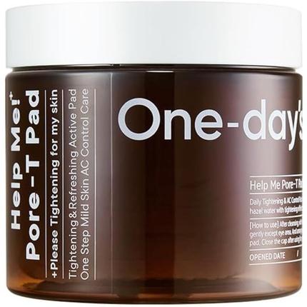 Actual product image One-Day's You One-Days You Help Me! Pore-T Toner Pads Daily Pore Care and Moisturizing
