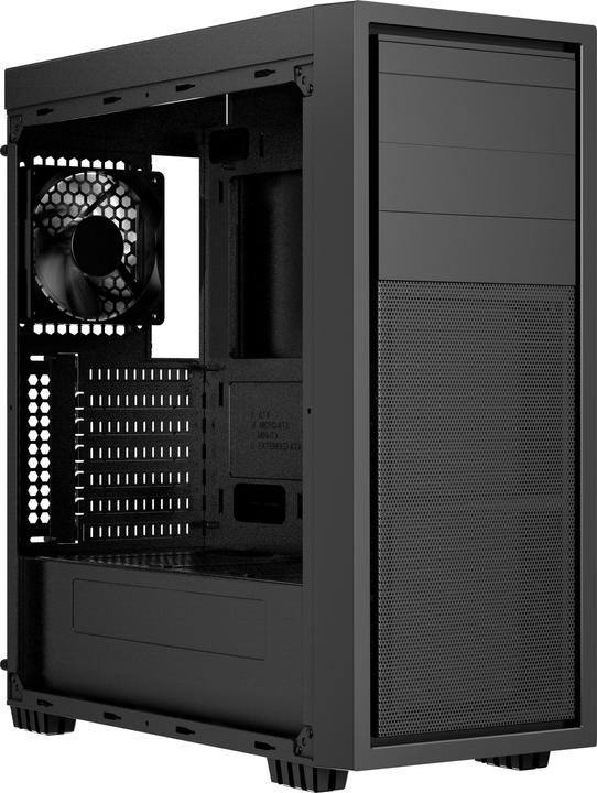 Actual product image Gembird Fornax K500 ATX Computer Case Midi Tower Black (ITX, E-ATX, ATX)