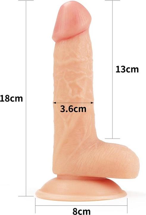 Image du produit Lovetoy Gode facile à enfiler 18cm