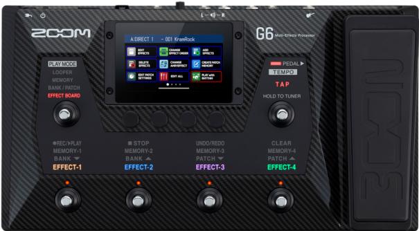 Actual product image Zoom G6 (Bass, Guitar)