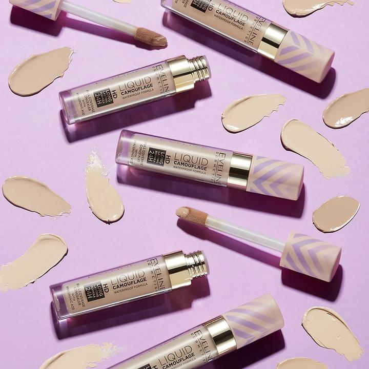 Image du produit Eveline Anti-cernes liquide Camouflage Hd Waterproof With Hyaluronic Acid 06 7.5Ml (Inconnu)