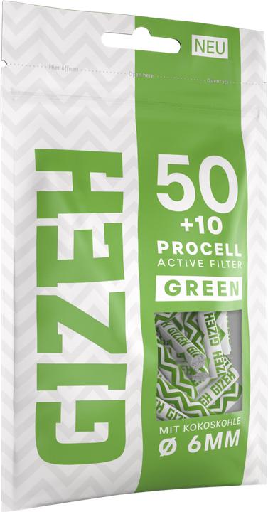 Produktbild Gizeh Aktivkohlefilter 6 mm ProCell