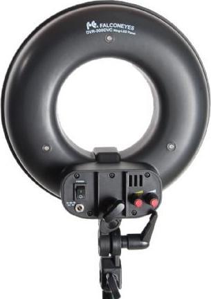 Produktbild Falcon Eyes Bi-Color LED Ringlampe Dimmbar DVR-300DVC auf 230V